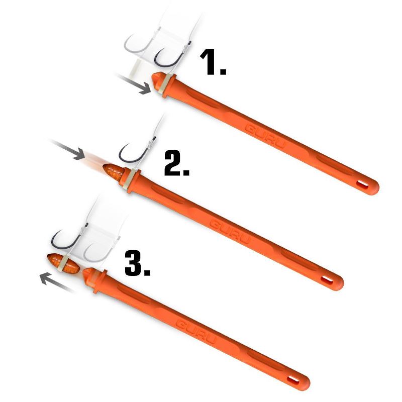 Speed Blaster Tackle3D Quick Bander Pellet Bander - 4mm & 6mm Pellet Speed Bander, 3 Pack Orange Fishing Speed Clips - Foto 5